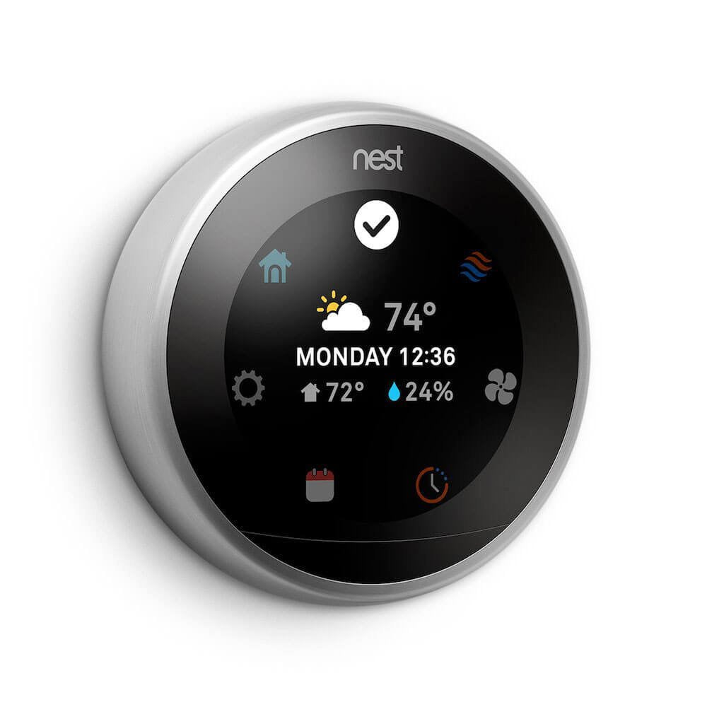 Nest (T3007ES) Learning Thermostat, Easy Temperature Control for Every Room...