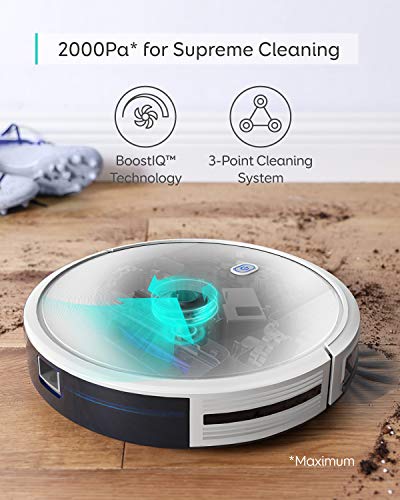 eufy by Anker, BoostIQ RoboVac 11S MAX, Robot Vacuum Cleaner, White