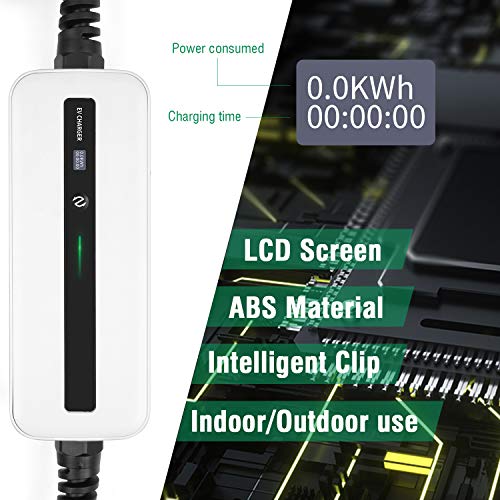 LEFANEV EV Charger Level 2 Cable (2.2/3.6KW,10/16A,100-250V, NEMA Switchable