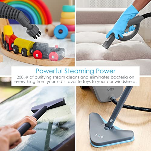 Pure Enrichment PureClean Steam Cleaner - 1500-Watt Multi-Purpose Household...