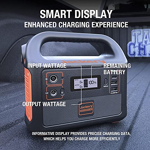 Jackery Portable Power Station Explorer 160, 167Wh Lithium Battery Black