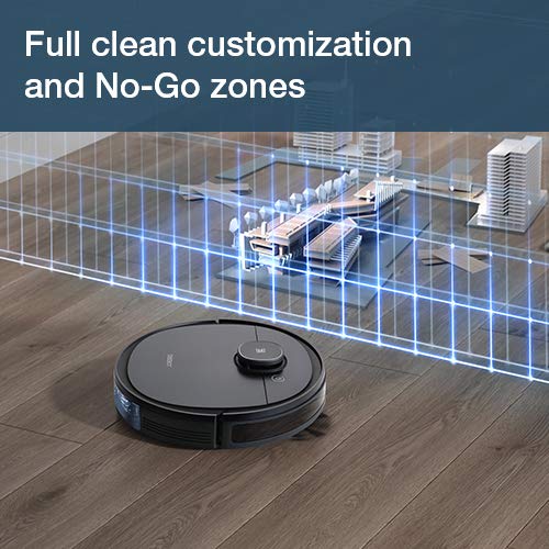 ECOVACS DEEBOT OZMO 920 2in1 Mopping Robotic Vacuum with Laser Large, Black