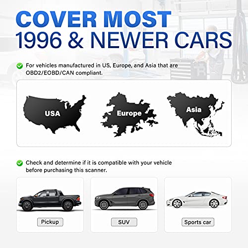 OBD2 Scanner, Code Reader TOPDON AL300 All ArtiLink 300, Black