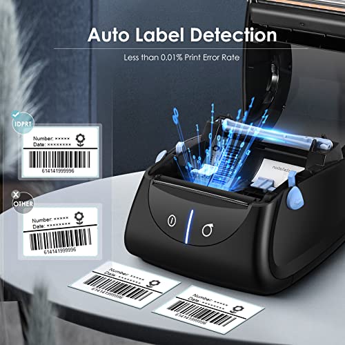 iDPRT Label Printer - 2022 Thermal 10.47 x 6.81 x 6.57 inches, Black
