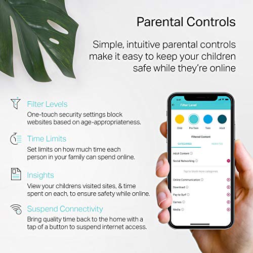 TP-Link Deco Mesh WiFi System (Deco S4) – Up to 5,500 Sq.ft. Coverage, White