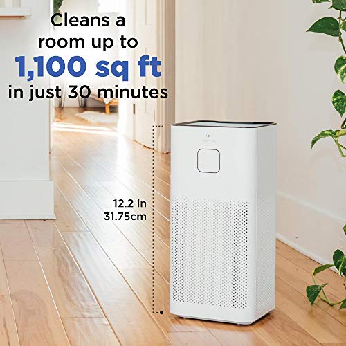 Medify MA-50 Air Purifier with H13 True HEPA Filter UV | 1-Pack, White