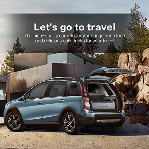 BODEGA 12 Volt Car Refrigerator, Portable Freezer, 36L, T 38 Quart (36L)