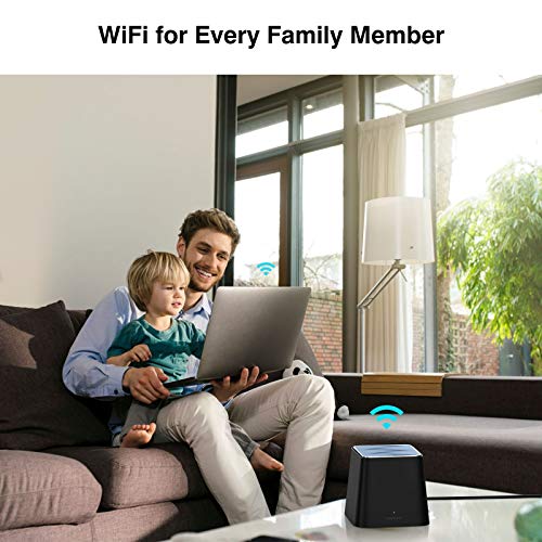Meshforce M3s Mesh WiFi System (Midnight Black), Router for 3-Pack