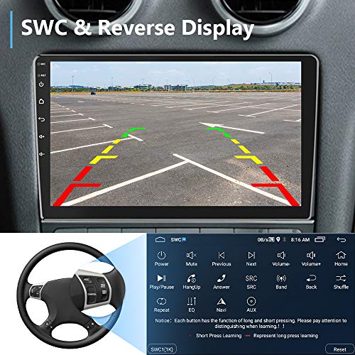 Android 10.1 Double Din 10 Inch Car Stereo Audio HD 1080P 10 inch Radio 1+16G