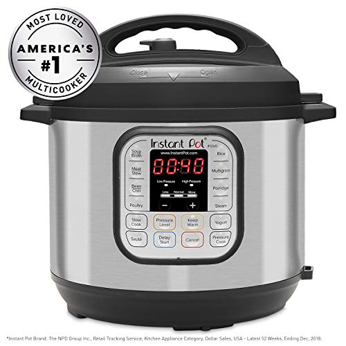 Instant Pot Duo 7-in-1 Electric Pressure Cooker, Slow Rice 6-QT