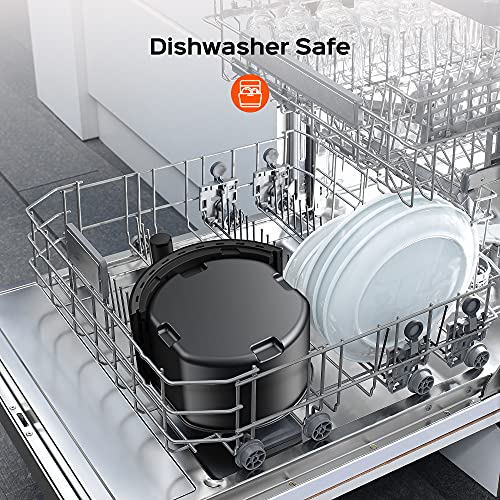 Dreo Air Fryer - 100℉ to 450℉, 4 Quart Hot Oven Cooker with 50 4L, Black