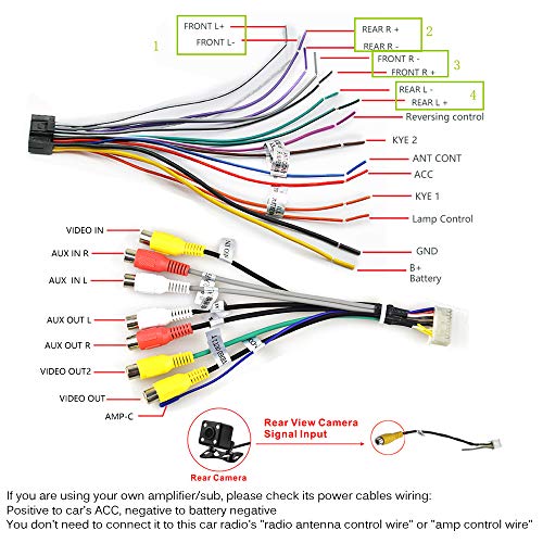 Hikity 10.1 Inch Android Car Stereo with GPS Double Din Radio 1G+16G