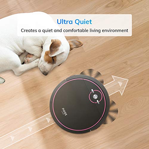 Noisz by ILIFE S5 Robot Vacuum Cleaner with Hard Floor and Low Pile Carpet