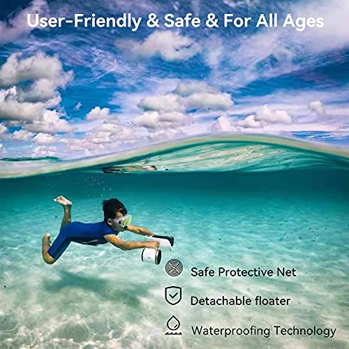 WINDEK SUBLUE WhiteShark Mix Underwater Scooter with Action Camera White