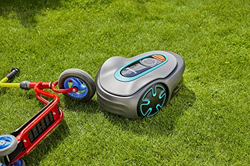GARDENA SILENO Minimo - Fully automatic robotic lawnmower with Bluetooth Gray