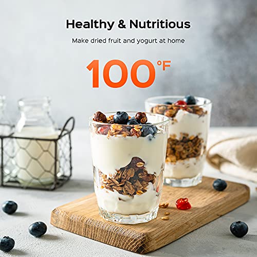 Dreo Air Fryer - 100℉ to 450℉, 4 Quart Hot Oven Cooker with 50 4L, Black