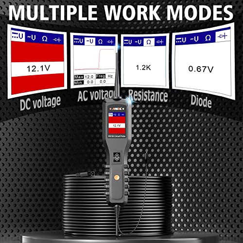 ANCEL PB100 Automotive Power Circuit Probe Tester, 12V 24V Car Black
