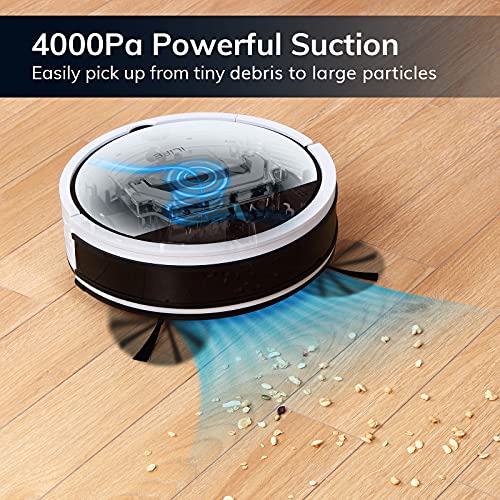 ILIFE V9e Robot Vacuum Cleaner, 4000Pa Max Suction, Wi-Fi Connected,