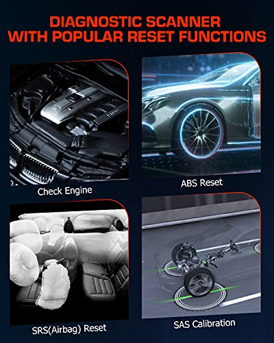 ANCEL AD610 Plus+ OBDII Scanner ABS SRS(Airbag) Reset Scan Tool AD610Elite