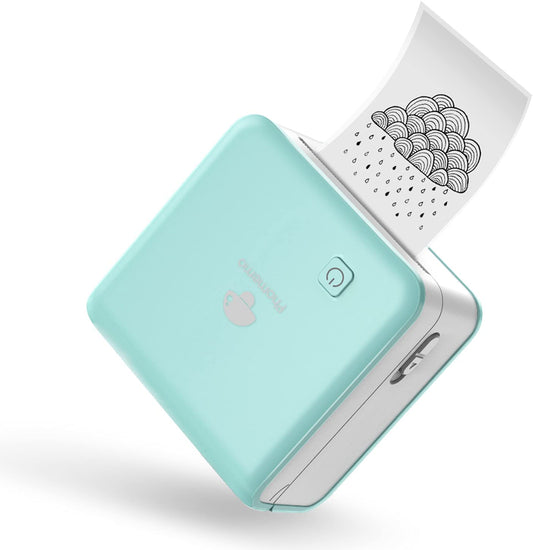Phomemo M02 Pro 300dpi High Resolution Wireless Bluetooth Thermal Turquoise