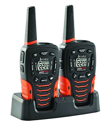 Cobra ACXT645 Walkie Talkies 35-Mile Two-Way Radios (Pair)