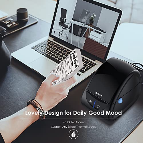 iDPRT Label Printer - 2022 Thermal 10.47 x 6.81 x 6.57 inches, Black