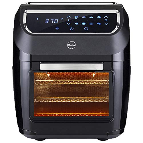 iCucina Air Fryer |10 Qt Actual Capacity 1700W Power Frier| Non-Stick Basket...