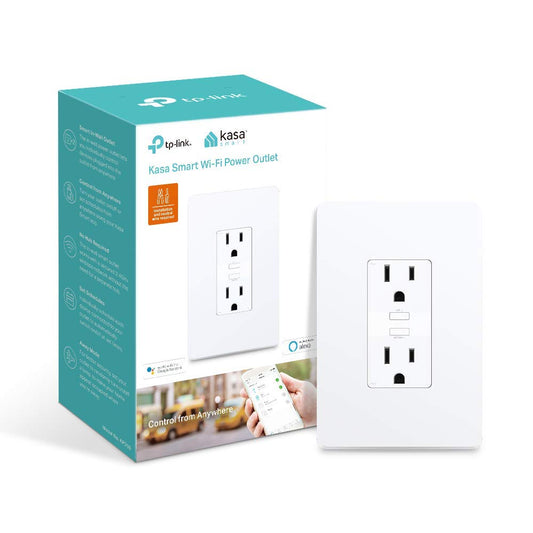 Kasa Smart WiFi Power Outlet, 2-Sockets by TP-Link – Compatible with Alexa...