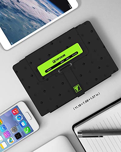 UPGRADE Topsolar SolarFairy 30 Foldable Solar Panel 30W Portable Battery...