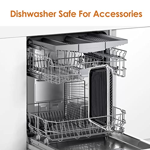 NUWAVE Bravo Air Fryer Oven, 12-in-1, 30QT XL Large Capacity Digital silver