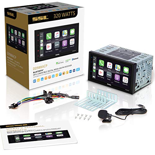 Sound Storm DD988ACP Apple CarPlay Android Auto Car Multimedia Player -...