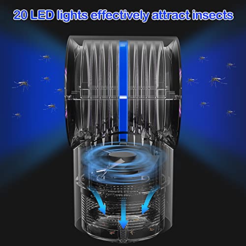 FVOAI Fly Trap Indoor, Fruit Catcher Mosquito Killer Insect Blue