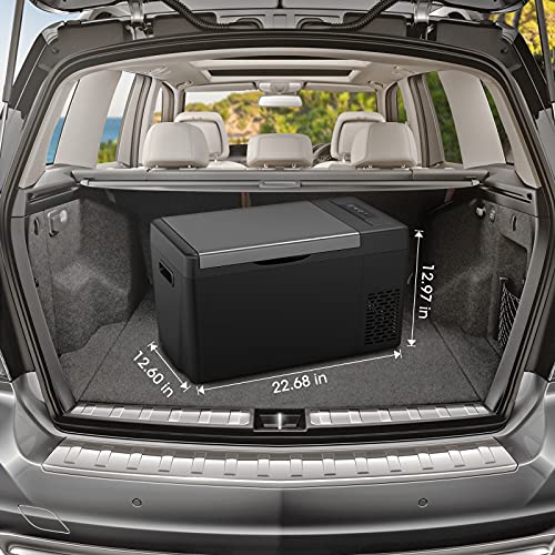 JoyTutus Portable 12 Volt Refrigerator, 23 Quart(22L) Car Fridge for 23 Quart
