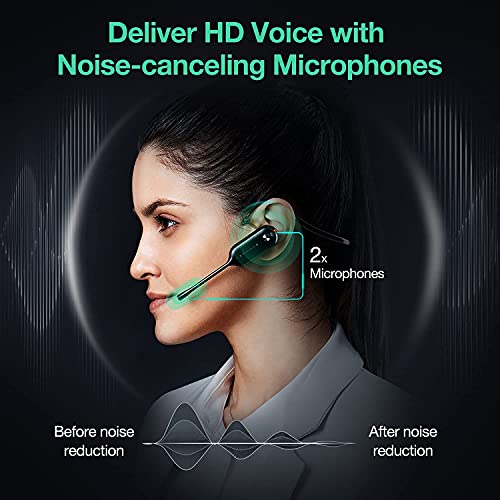 Yealink WH67 Wireless-Headset Bluetooth Headset with Microphone DECT Headset...