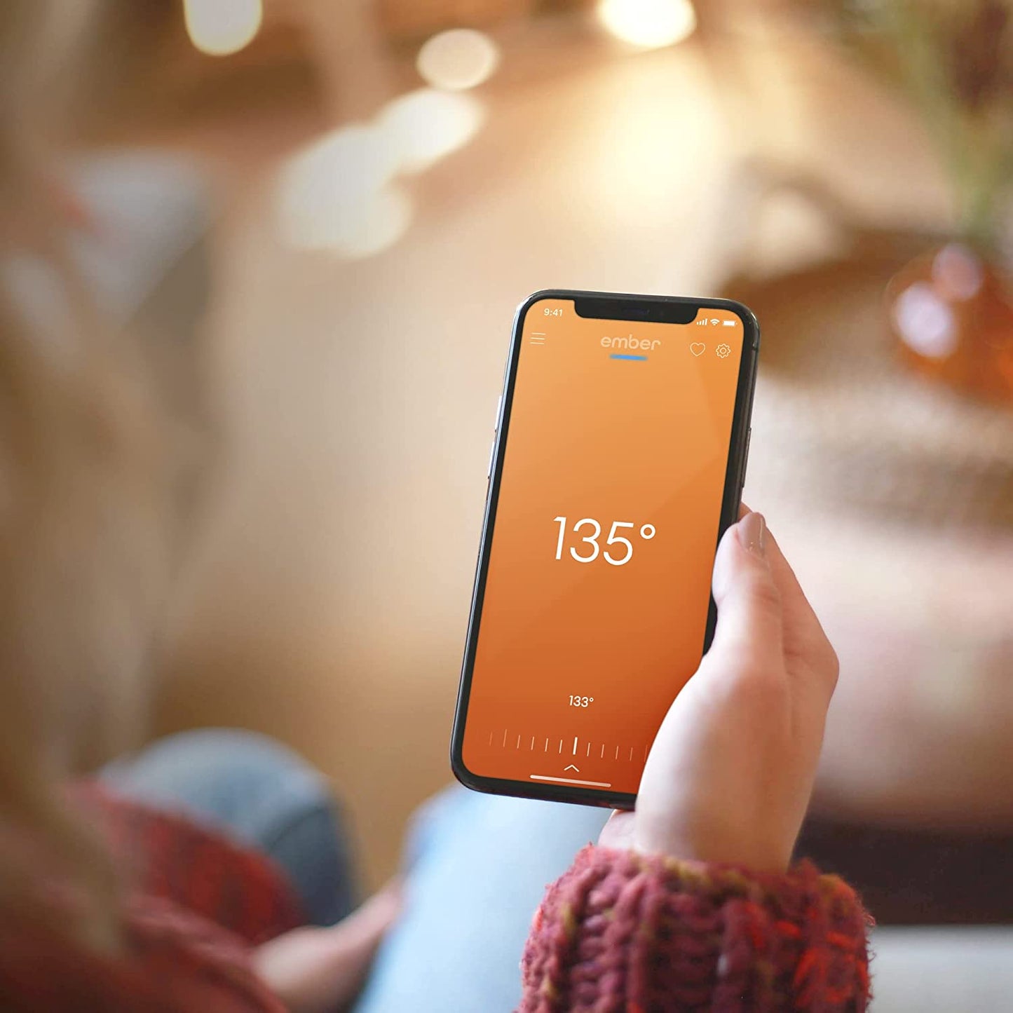 Ember Temperature Control Smart Mug 2, 14 oz, White, App Controlled White