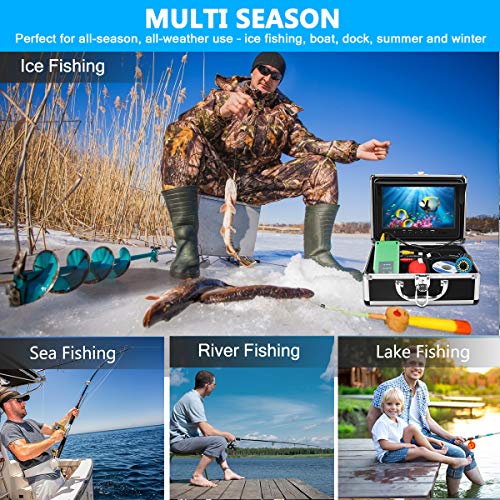 Fishing Camera, Anysun Underwater Camera with DVR 9 9'' 30m/100ft+DVR