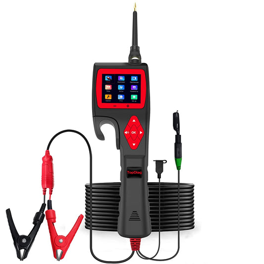 TopDiag P200 Automotive Circuit Tester, Power Probe Kit, 9~30V Red