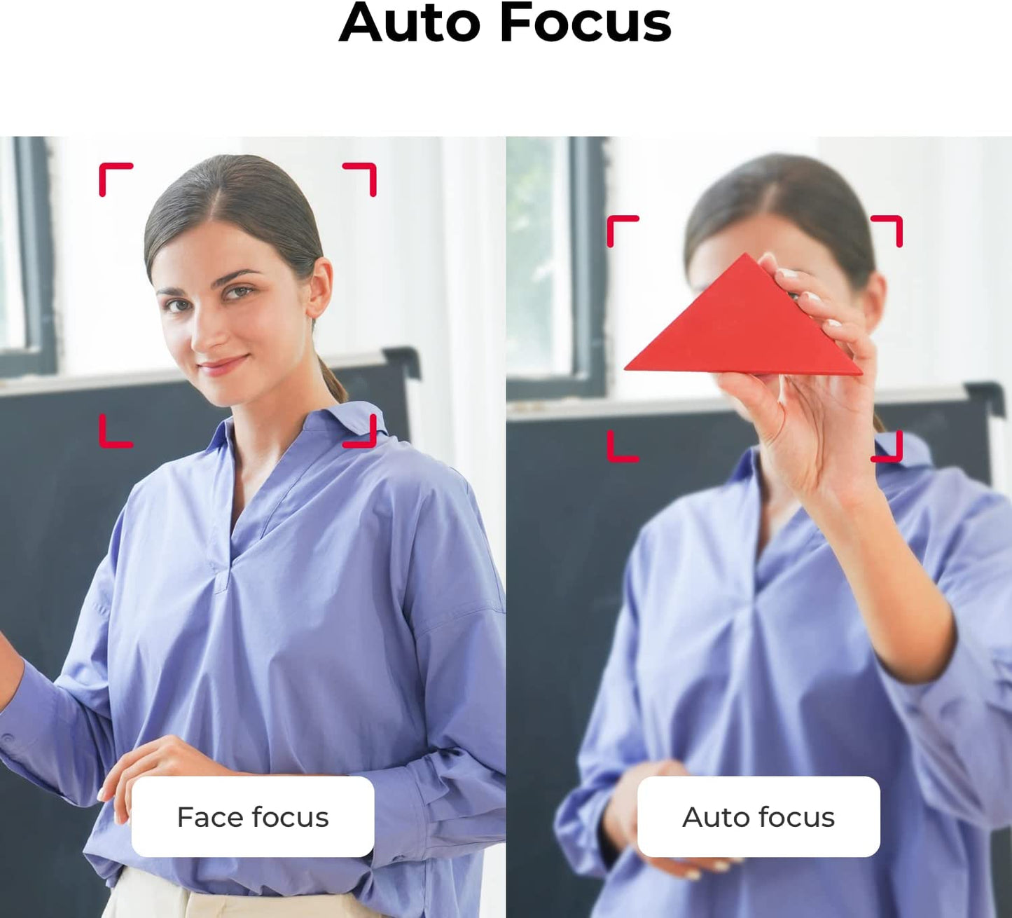 OBSBOT Tiny PTZ 4K Webcam, AI Powered Framing & Autofocus, Video BLACK