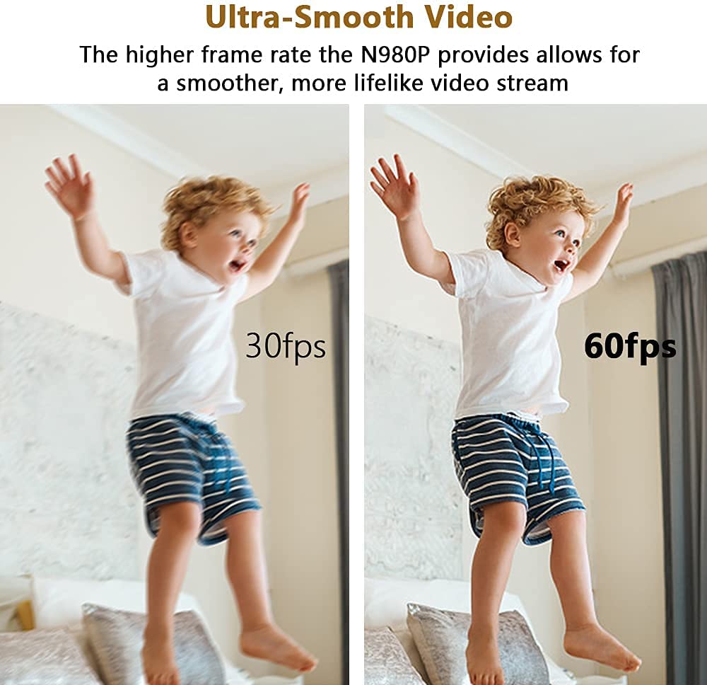 NexiGo N980P 1080P 60FPS Webcam with Microphone and Software Control, USB...