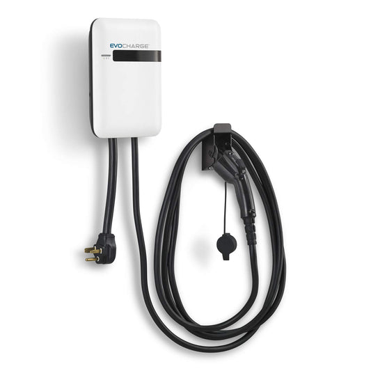 EVoCharge, Level 2 EV Charger, 240 Volt 18 ft Charging Cable (Cord) Length