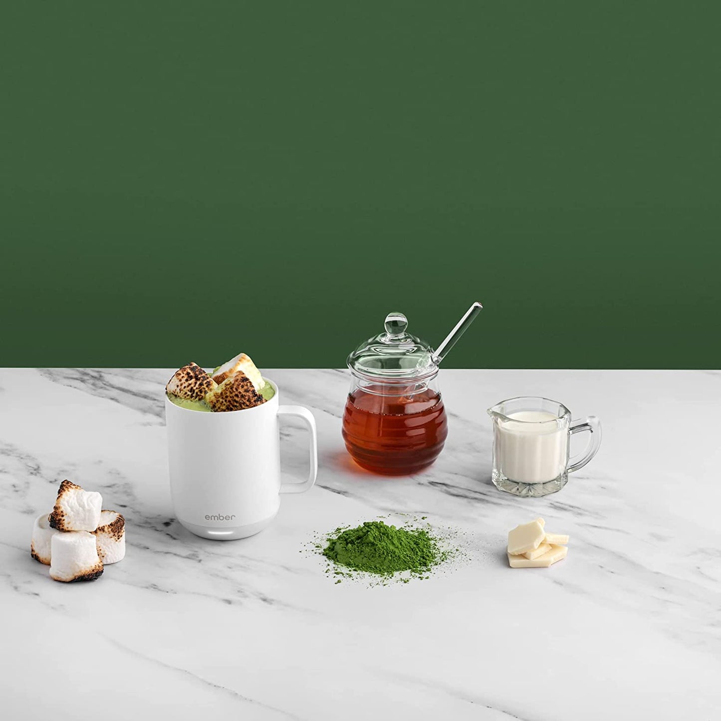 Ember Temperature Control Smart Mug 2, 14 oz, White, App Controlled White