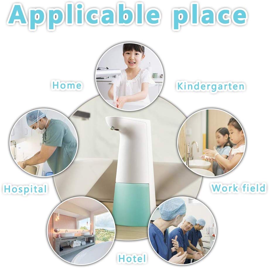 LAOPAO Soap Dispenser, Touchless Foaming Dispenser Hand Free Countertop...