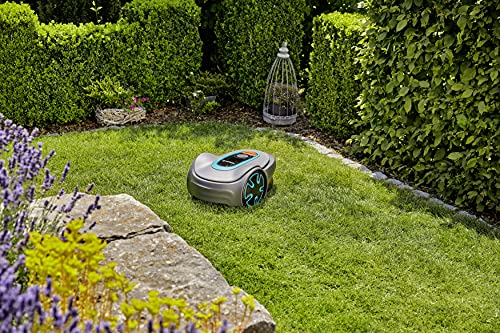 GARDENA SILENO Minimo - Fully automatic robotic lawnmower with Bluetooth Gray