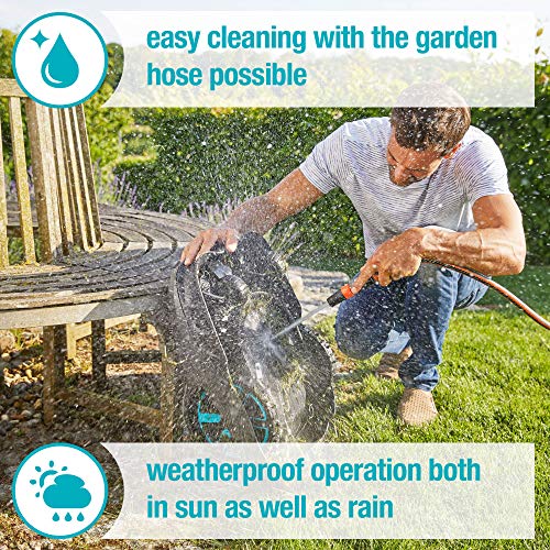 Gardena 15101-41 SILENO Life 8100sq ft Robotic Lawn Mower, Grey Gray