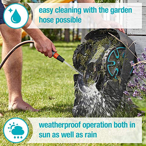 Gardena 15002-41 SILENO City 5400 sq ft Robotic Lawn Mower, Grey Gray