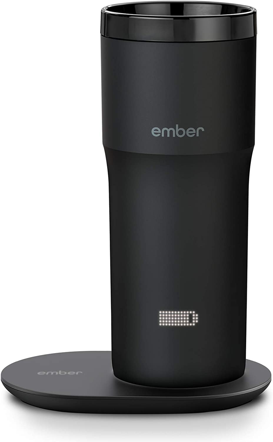 Ember Temperature Control Travel Mug 2, 12 oz, Black, 3-hr Battery Life Black