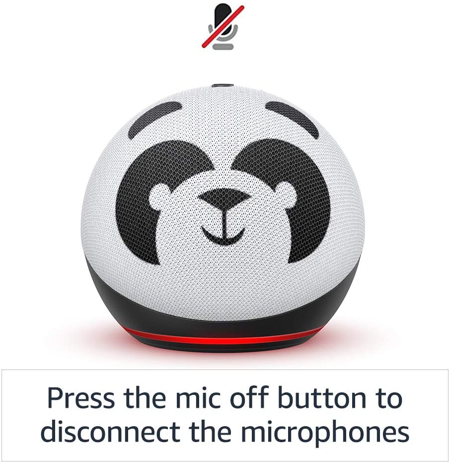 All-new Echo Dot (4th Gen) Kids Edition | Designed for kids, with Tiger