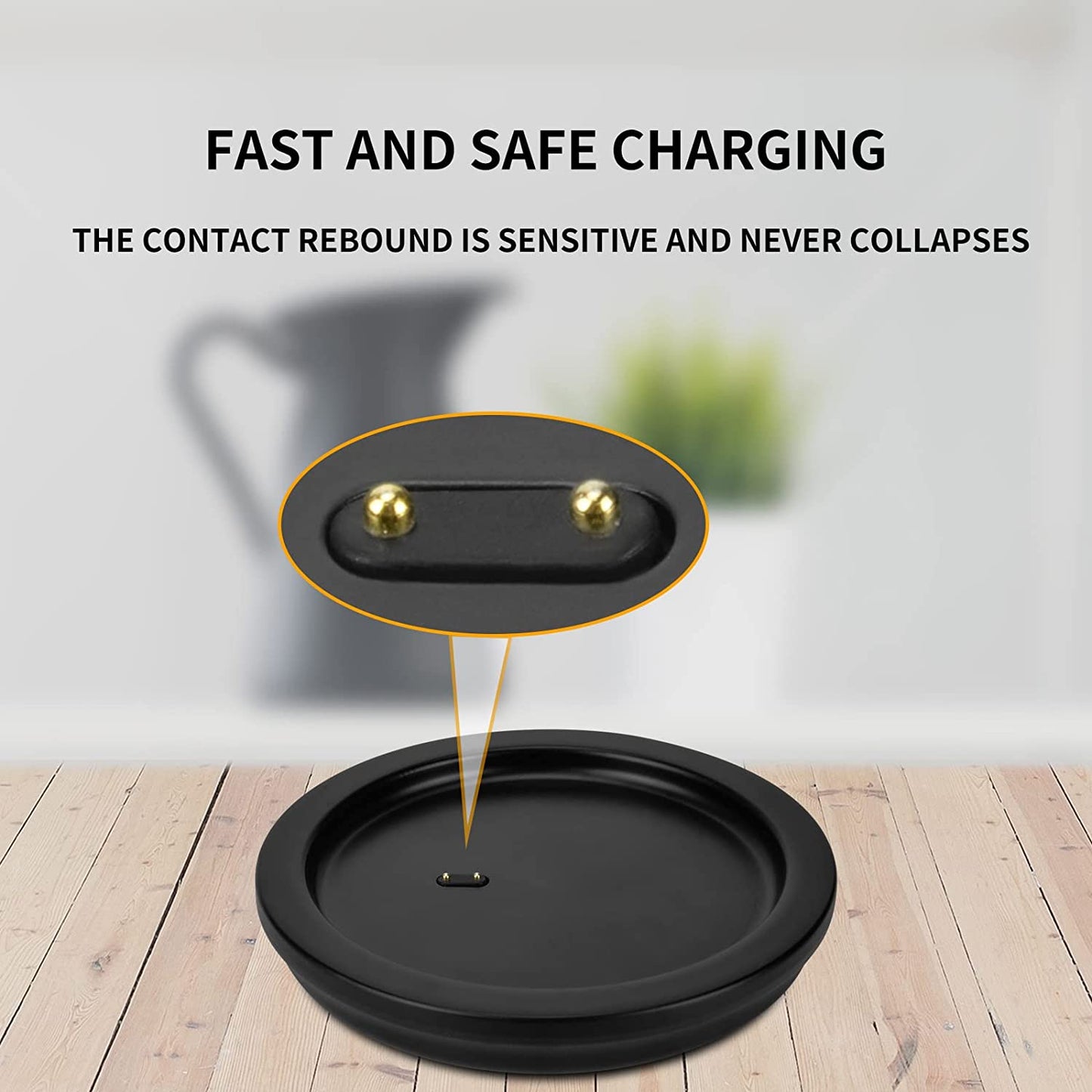 CERA+ Temperature Control Smart Mug with Lid, 14oz, Self Heating, 1.5-hr...