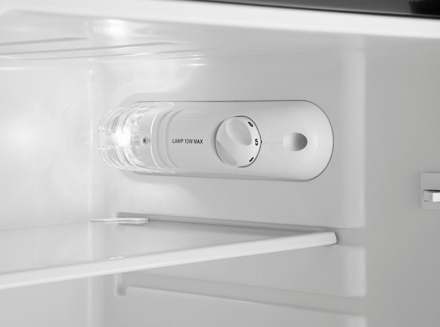 Insignia™ - 3.0 Cu. Ft. Mini Fridge with Top Freezer - Stainless steel