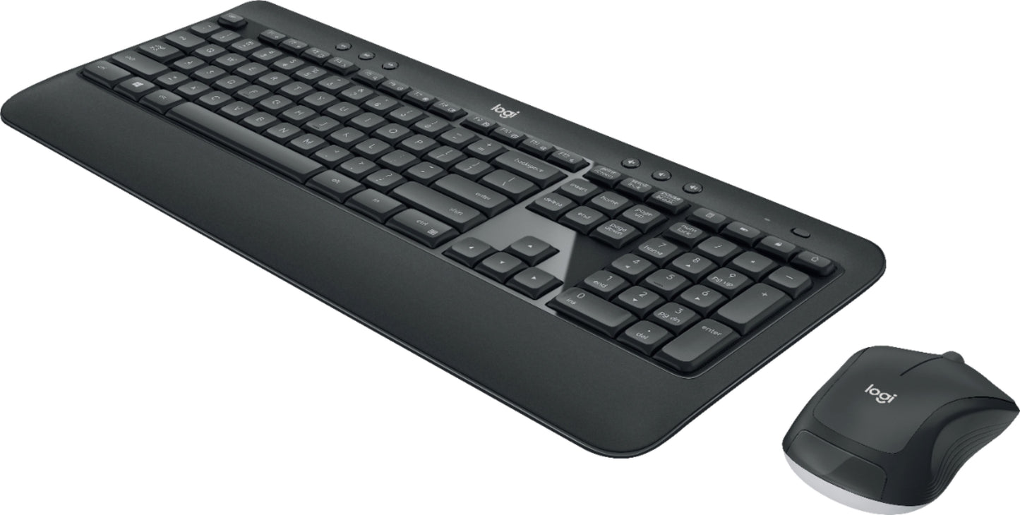 Logitech - MK540 Advanced Wireless Keyboard and Mouse Bundle - Black